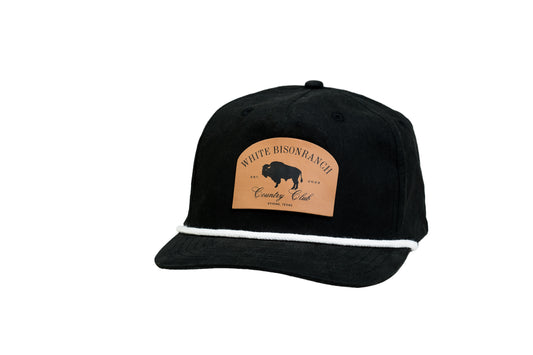 White Bison Ranch Country Club Rope Hat