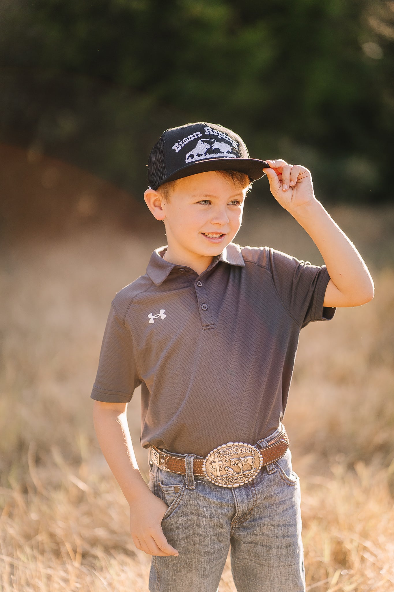 Youth - Bison Roping Snapback