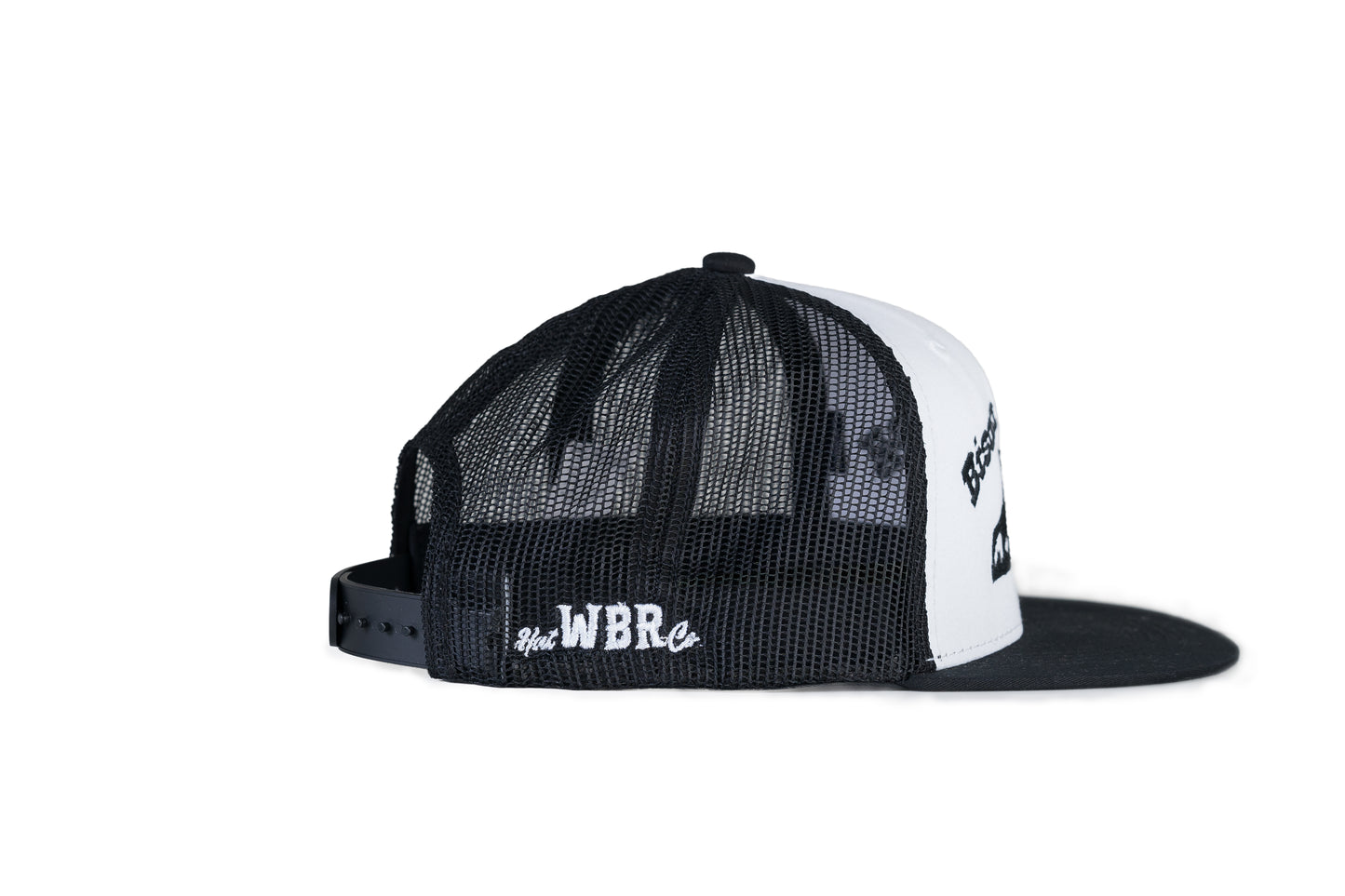 Youth - Bison Roping Black/White Snapback